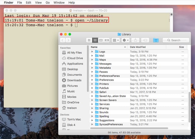 Making the ~/Library Folder Visible in OS X 10.8 Mountain Lion