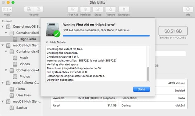Repair disk permissions mac app mojave